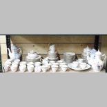A collection of tea wares,