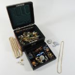 A jewellery box,