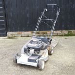 A Honda lawn mower