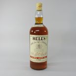 A large bottle of Bell's whisky, 8 pints or 4.