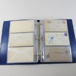 A collection of American Naval World War II and later first day covers, and letters,