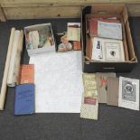 A collection of early 20th century and later ephemera, mainly relating to Sudbury,