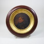 English School, 19th century, portrait of King George IV, print,