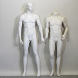 A life size male shop mannequin,