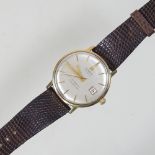 A gentleman's Gold plated Tissot Sea Star Seven wristwatch,
