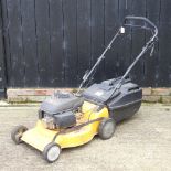 A JCB lawn mower