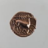 A Britannia, Catuvellani and Trinovantes AV stater, Cunobelin, 1st century, Colchester,