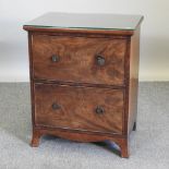 A Regency mahogany commode chest,