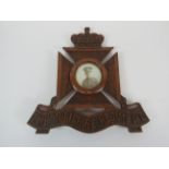 Wiltshire Regiment Carved Cap Badge Frame.