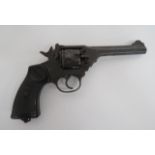 Deactivated Mark IV Webley Service Revolver