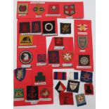 Selection of Various Formation Badges