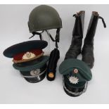 Selection of Various Hats and Helmets