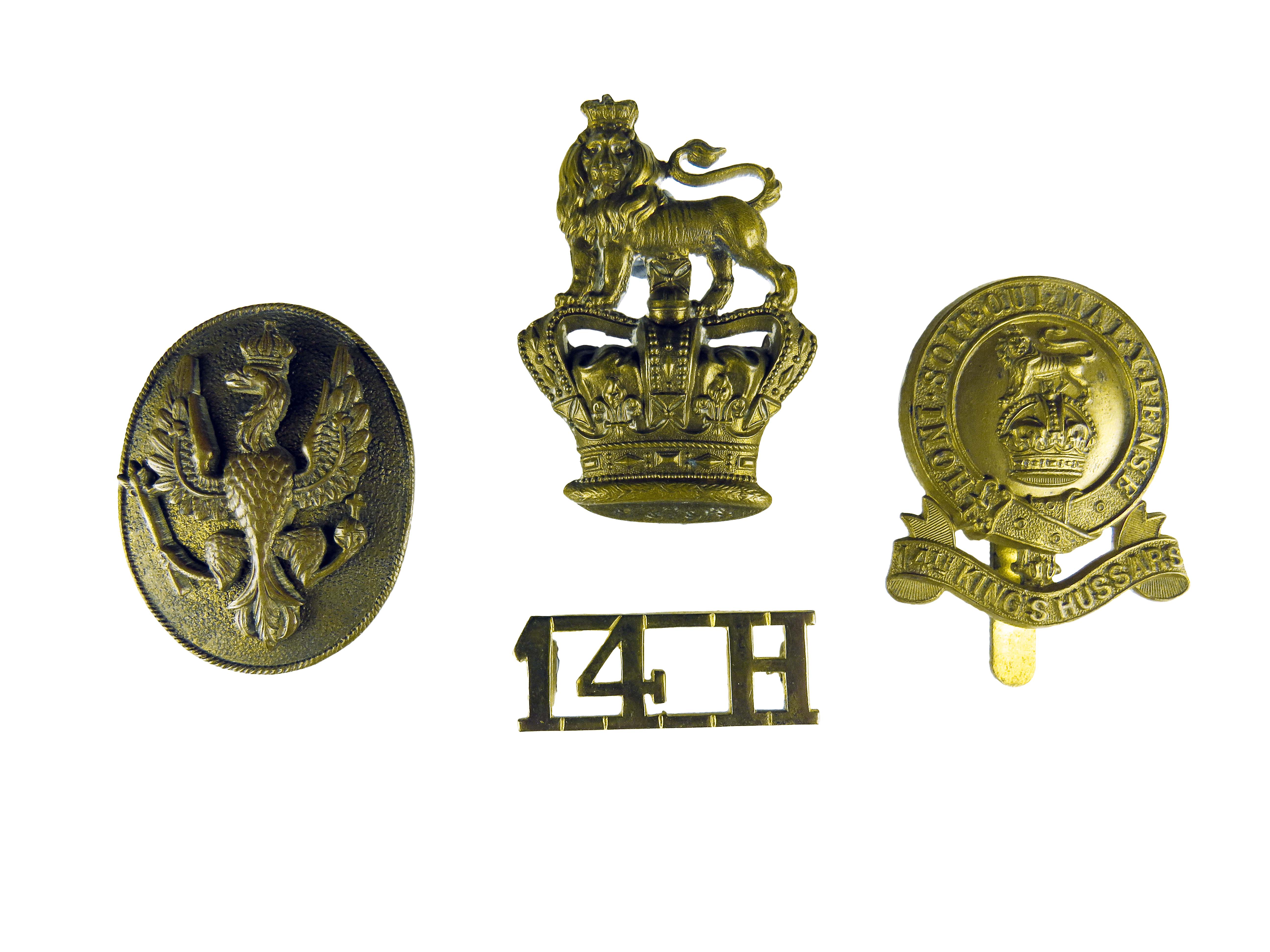 Selection of 14th Kings Hussars Badges - Image 2 of 2