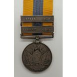 Khedives Sudan Medal 1st North Stafford Reg