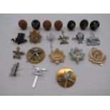 Selection of Gurkha Badges Including Officers