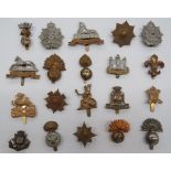 Selection of Infantry Cap Badges