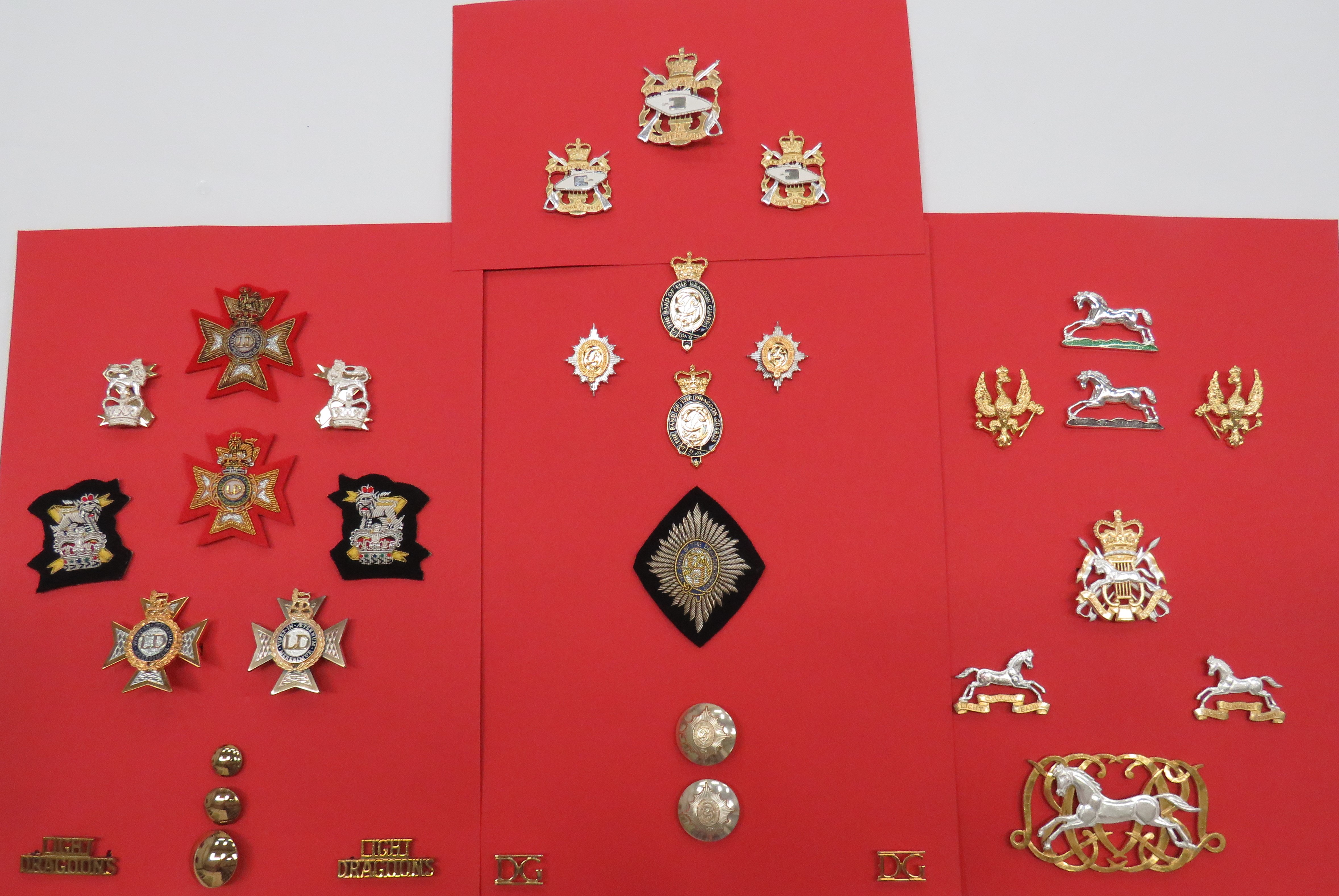 Good Selection of Current Amalgamation Cavalry Badges