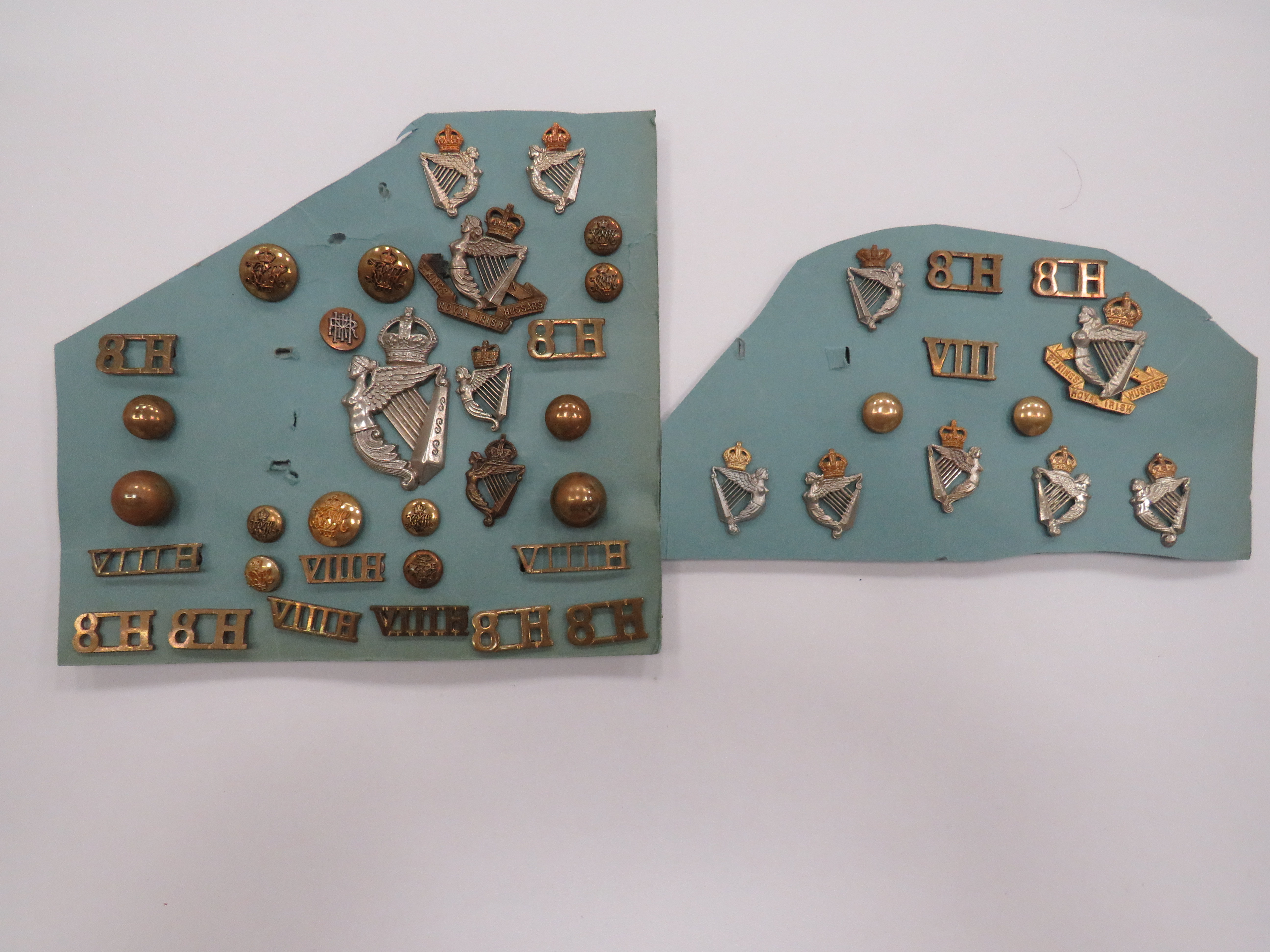 Selection of 8th Hussars Badges