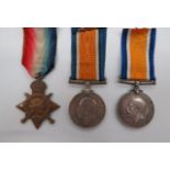 Three Various WW1 Casualty Medals