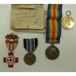 WW1 Medal Pair to the Welsh Regiment