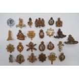 Selection of Corps Cap Badges