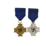 Two Faithful Service Decorations