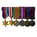 Royal Engineers WW2 and Palestine Medal Group