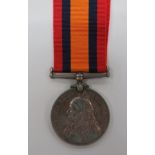 Queens South Africa No Bar Medal Rand Rifles