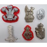 Six Various Cavalry Arm Badges