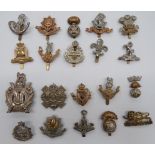 Selection of Various Infantry Cap Badges