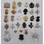 Selection of Various Infantry Cap Badges