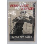 WW2 'Every Rivet A Bullet' Home Front Poster