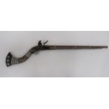 19th Century Indian Flintlock Jezail Musket