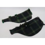 Two Gordon Highlanders Bagpipe Bag Covers