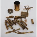 Small Selection of Shell Fuses and Trench Art