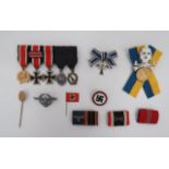 Selection of Third Reich Miniature Medals and Ribbons