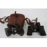 Two Pairs of Commonwealth Issue Binoculars