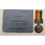 Notts & Derby Regiment Kings South Africa Medal