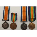 Two Grenadier Guards WW1 Medal Pairs
