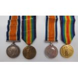 Two Essex Regiment WW1 Medal Pairs