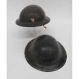 Two British WW2 Helmets