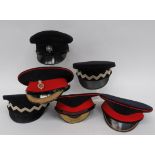Selection of Post War Cavalry Dress Caps