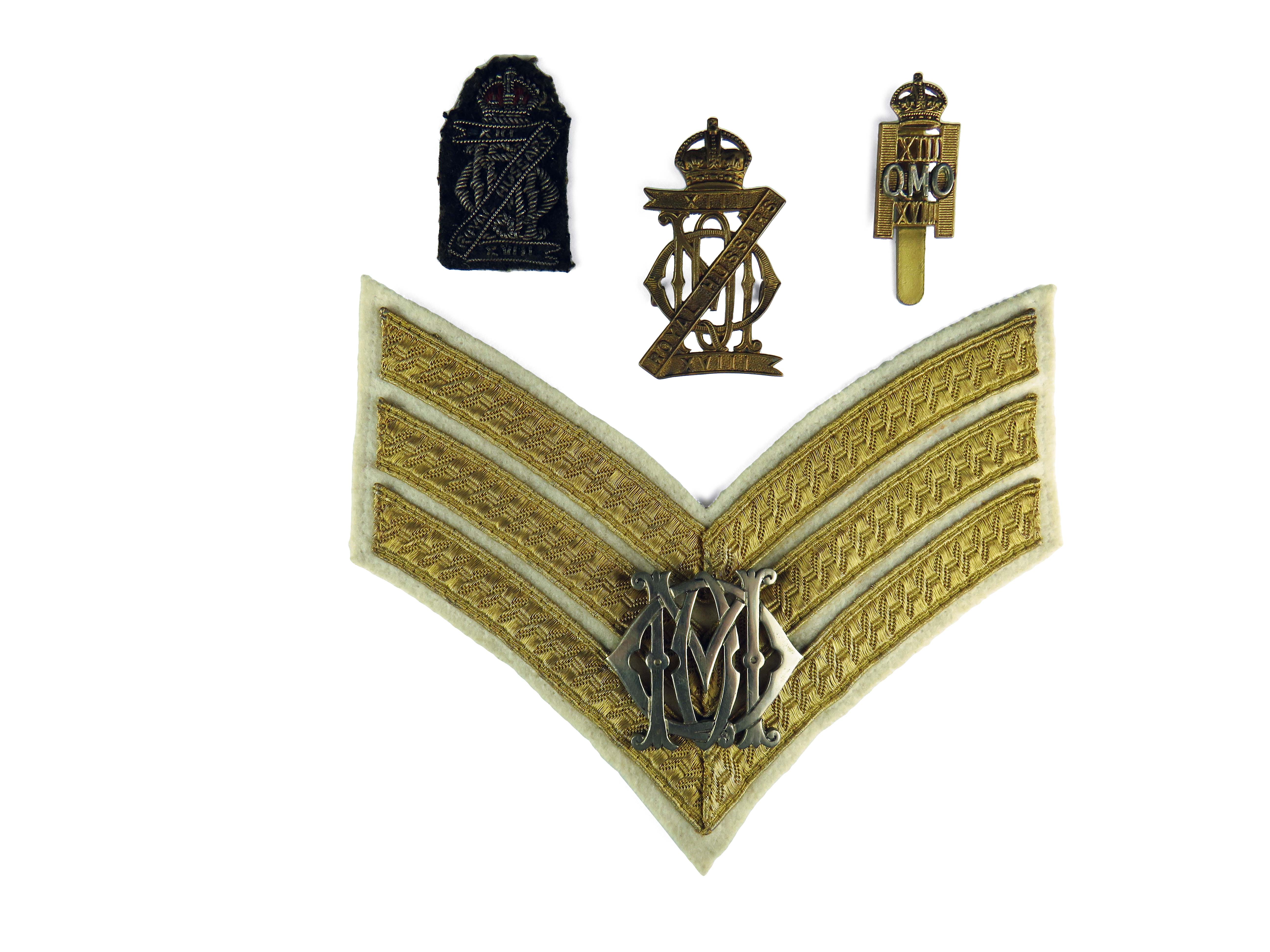 Selection of 13/18 Royal Hussars Badges - Bild 2 aus 2