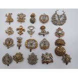 Selection of Various Infantry Cap Badges