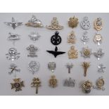 Selection of Anodised Cap Badges