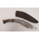 19th Century Ornately Decorated Kukri