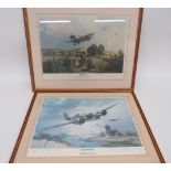 Two Various Aircraft Signed Prints