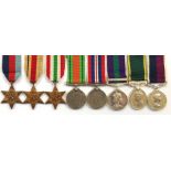 WW2 Royal Military Police Post War RAF Group of 8 Medals.