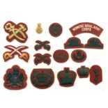 Women's Royal Army Corps Trade Cloth Badges etc.