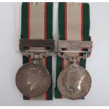 Two India General Service 1936-39 Police Medals